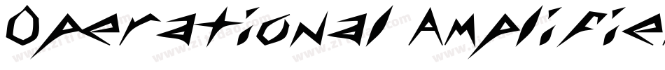 Operational Amplifier字体转换